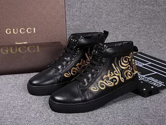 Gucci High-Top Fashion Men Shoes_005